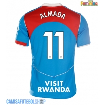 Camisa de time de futebol Atletico Madrid Thiago Almada #11 Replicas 3º Equipamento Feminina 2025-26 Manga Curta